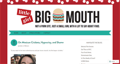 Desktop Screenshot of littlegirlbigmouth.com
